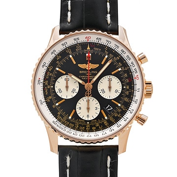 ブライトリング ナビタイマー 01 RB012012/BA49 ブラック/シルバー メンズ 時計 【中古】【wristwatch】