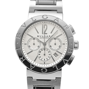 ブルガリ ブルガリブルガリ クロノグラフ BB42SSCH シルバー メンズ 時計 【中古】【wristwatch】