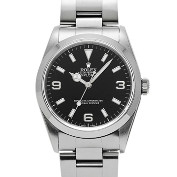 ロレックス エクスプローラー 14270 ブラック メンズ 時計 【中古】【wristwatch】