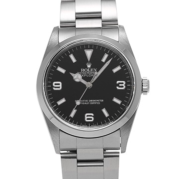 ロレックス エクスプローラー 14270 ブラック メンズ 時計 【中古】【wristwatch】