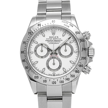 ロレックス コスモグラフ デイトナ 116520 ホワイト メンズ 時計 【中古】【wristwatch】