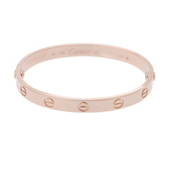 カルティエ ラブブレスレット #16 旧型 ゴールド K18ピンクゴールド PG レディース ジュエリー 【中古】【jewelry】