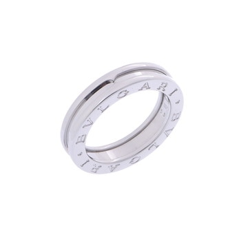 ブルガリ B.ZERO1リング XS #53 シルバー K18ホワイトゴールド WG レディース ジュエリー 【中古】【jewelry】
