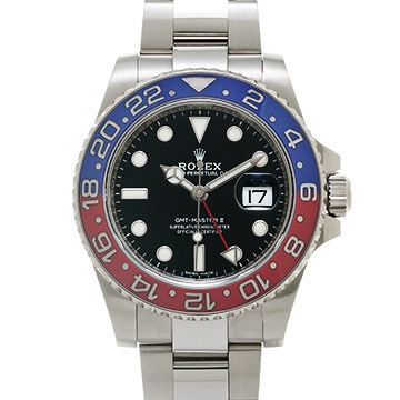 ロレックス GMTマスターII 116719BLRO ブラック メンズ 時計 【中古】【wristwatch】