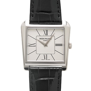 パテック フィリップ ゴンドーロ トラペーズ 5489G-001 シルバー メンズ 時計 【中古】【wristwatch】