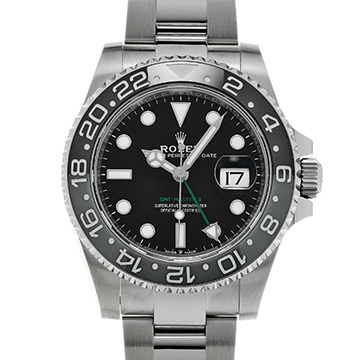 ロレックス GMTマスターII 126710GRNR ブラック メンズ 時計 【未使用】【wristwatch】