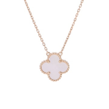 ヴァン クリーフ&アーペル ヴィンテージアルハンブラ ネックレス ゴールド VCARA45900 K18イエローゴールド YG レディース ジュエリー 【中古】【jewelry】