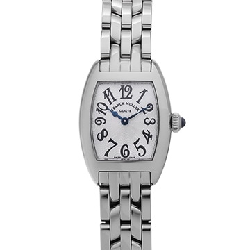 フランクミュラー トノウカーベックス プティ  2502QZ AC シルバー レディース 時計 【中古】【wristwatch】