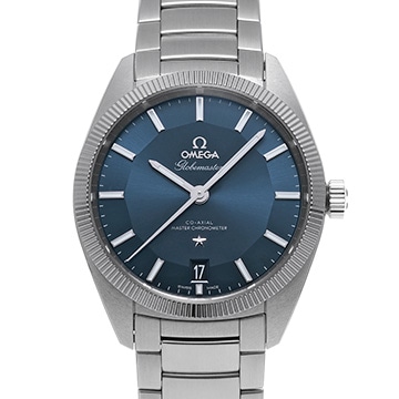 オメガ コンステレーション グローブマスター コーアクシャル マスタークロノメーター 130.30.39.21.03.001 ブルー メンズ 時計 【中古】【wristwatch】