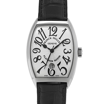 フランクミュラー トノウ・カーベックス デイト 7851SCDT  シルバー メンズ 時計 【中古】【wristwatch】