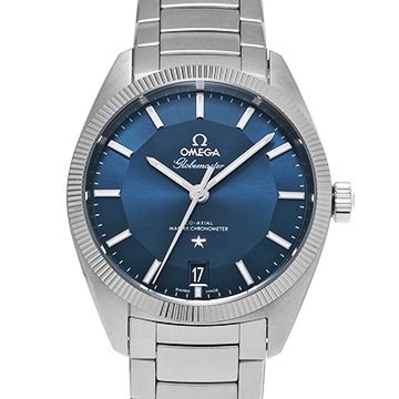 オメガ コンステレーション グローブマスター コーアクシャル マスタークロノメーター 130.30.39.21.03.001 ブルー メンズ 時計 【中古】【wristwatch】