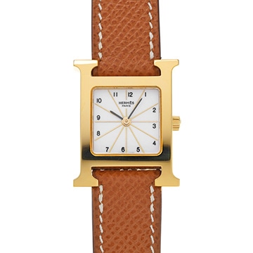 エルメス Hウォッチ HH1.201 シルバー レディース 時計 【中古】【wristwatch】