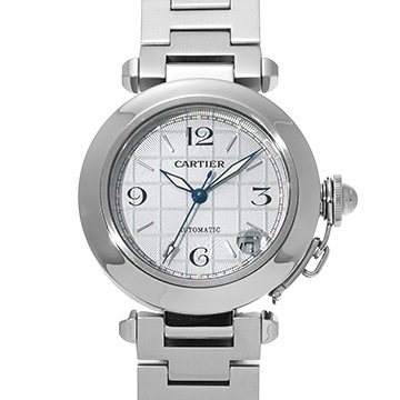 カルティエ パシャC W31023M7 シルバー ユニセックス 時計 【中古】【wristwatch】