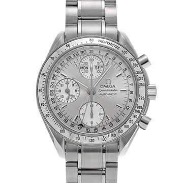 オメガ スピードマスター トリプルカレンダー 3523.30 シルバー メンズ 時計 【中古】【wristwatch】