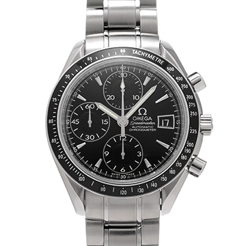 オメガ スピードマスター デイト 3210.50 ブラック メンズ 時計 【中古】【wristwatch】