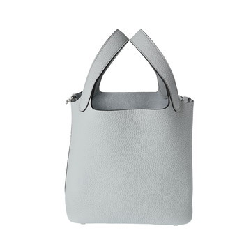 エルメス ピコタンロック PM トレサージュ ブルーペール/パラジウム金具 レディース バッグ 【新品】【bag】