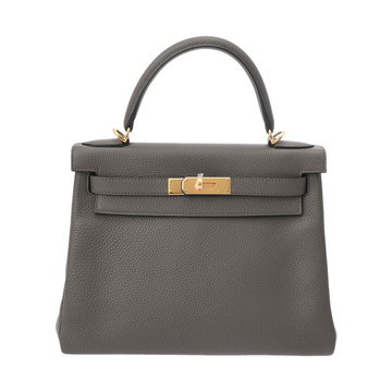 エルメス ケリー 28 内縫い 2WAY エタン トゴ レディース バッグ 【中古】【bag】