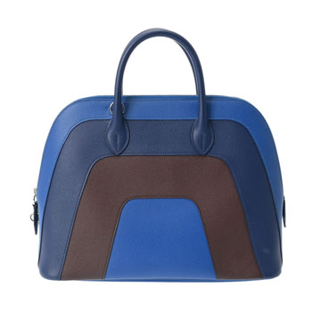 エルメス ボリード 1923 30 ナイトレインボー ブルーフランス/ブルーサフィール/ルージュセリエ ヴォーエプソン レディース バッグ 【中古】【bag】