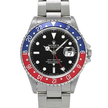 ロレックス GMTマスター 16700 ブラック メンズ 時計 【中古】【wristwatch】