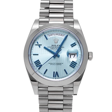 ロレックス デイデイト 40 228206 アイスブルー メンズ 時計 【中古】【wristwatch】