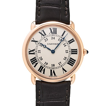 カルティエ ロンド ルイ カルティエ LM W6800251 シルバー メンズ 時計 【中古】【wristwatch】