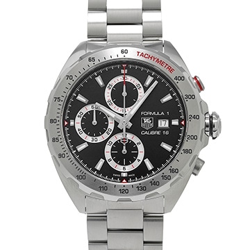 タグ ホイヤー フォーミュラ1 キャリバー16 クロノグラフ CAZ2010.BA0876 ブラック メンズ 時計 【中古】【wristwatch】