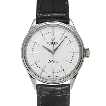 ロレックス チェリーニ タイム 50509 ホワイト メンズ 時計 【中古】【wristwatch】