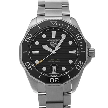 タグ ホイヤー アクアレーサー プロフェッショナル 300 キャリバー5 WBP201A.BA0632 ブラック メンズ 時計 【中古】【wristwatch】