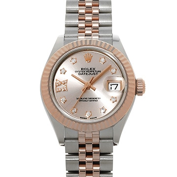 ロレックス デイトジャスト レディ 28 279171G ピンク/スターダイヤモンド レディース 時計 【中古】【wristwatch】