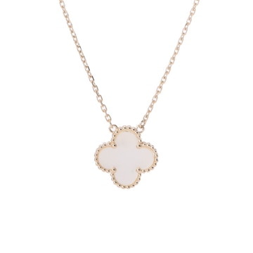 ヴァン クリーフ&アーペル ヴィンテージアルハンブラ ネックレス ゴールド K18イエローゴールド YG レディース ジュエリー 【中古】【jewelry】