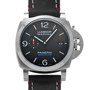 パネライ ルミノール 1950 3デイズ アッチャイオ ソフトバンク チームジャパン PAM00732 ブラック メンズ 時計 【中古】【wristwatch】