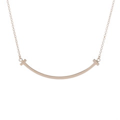 ティファニー Tスマイル ネックレス スモール ゴールド K18イエローゴールド YG レディース ジュエリー 【中古】【jewelry】