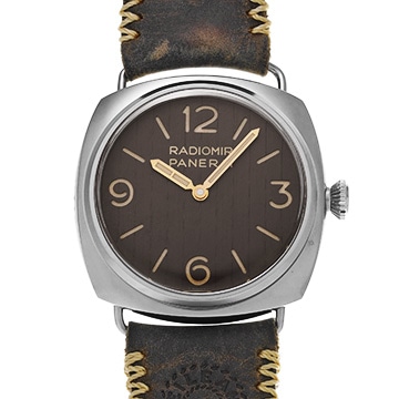 パネライ ラジオミール アイリーン PAM01243 ブラウン メンズ 時計 【中古】【wristwatch】