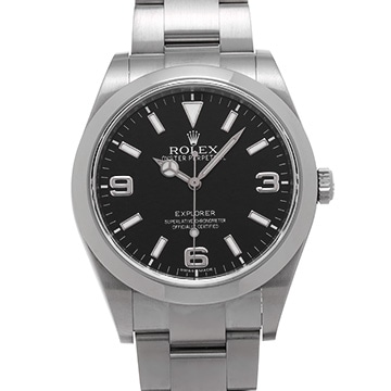 ロレックス エクスプローラー 214270 ブラック メンズ 時計 【中古】【wristwatch】