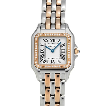 カルティエ パンテール ドゥ カルティエ MM W3PN0007 シルバー レディース 時計 【中古】【wristwatch】