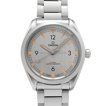 オメガ シーマスター レイルマスター コーアクシャル マスタークロノメーター 220.10.40.20.06.001 グレー メンズ 時計 【中古】【wristwatch】