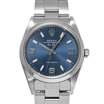 ロレックス エアキング 14000 ブルー メンズ 時計 【中古】【wristwatch】
