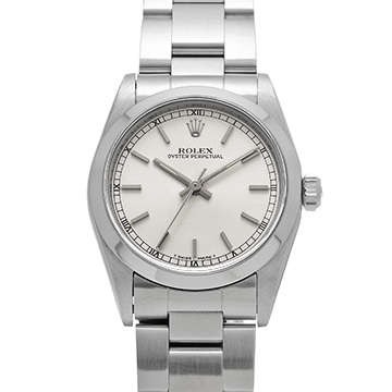 ロレックス オイスターパーペチュアル 67480 シルバー ユニセックス 時計 【中古】【wristwatch】