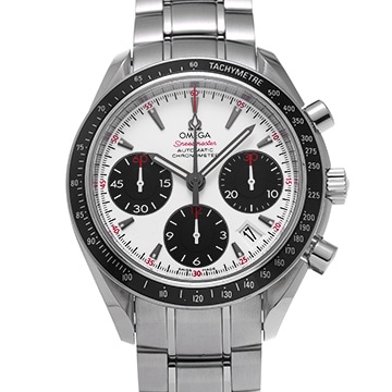 オメガ スピードマスター デイト  323.30.40.40.04.001 ホワイト/ブラック メンズ 時計 【中古】【wristwatch】