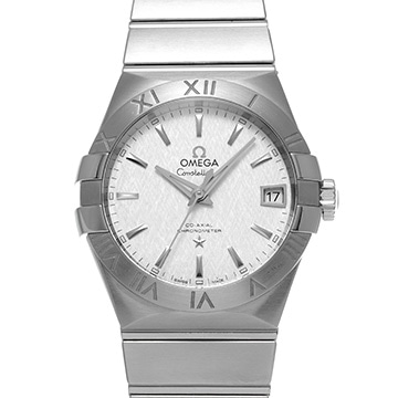 オメガ コンステレーション コーアクシャル 123.10.38.21.02.004 ホワイトオパーリンシルバー メンズ 時計 【中古】【wristwatch】