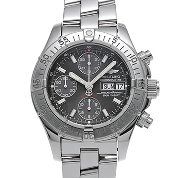 ブライトリング クロノ スーパーオーシャン A111B96PRS ブラック メンズ 時計 【中古】【wristwatch】