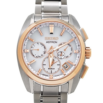 セイコー アストロン グローバルライン スポーツ 5X SBXC104 ホワイト メンズ 時計 【中古】【wristwatch】