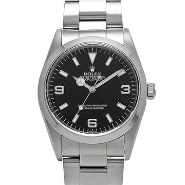 ロレックス エクスプローラー 14270 ブラック メンズ 時計 【中古】【wristwatch】