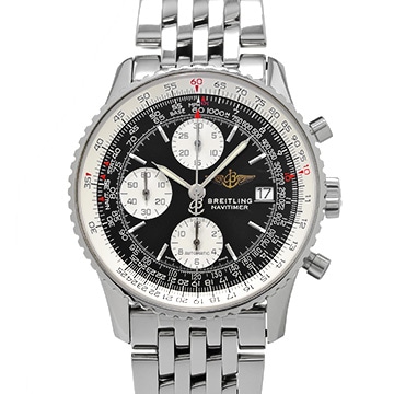 ブライトリング オールド ナビタイマー A142B02LBA ブラック/シルバー メンズ 時計 【中古】【wristwatch】