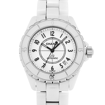 シャネル J12 38MM H0970 ホワイト メンズ 時計 【中古】【wristwatch】