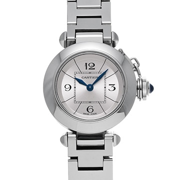 カルティエ ミスパシャ W3140007 シルバー レディース 時計 【中古】【wristwatch】