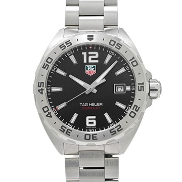 タグ ホイヤー フォーミュラ1 クォーツ WAZ1112.BA0875 ブラック メンズ 時計 【中古】【wristwatch】
