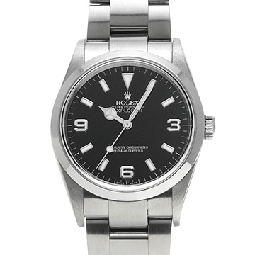 ロレックス エクスプローラー 114270 ブラック メンズ 時計 【中古】【wristwatch】