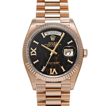 ロレックス デイデイト 36 128235 アイゼンキーゼル/ダイヤモンド メンズ 時計 【中古】【wristwatch】