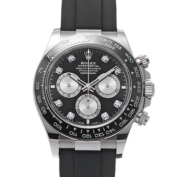 ロレックス コスモグラフ デイトナ 126519LNG ブライトブラック/スチール/ダイヤモンド メンズ 時計 【中古】【wristwatch】